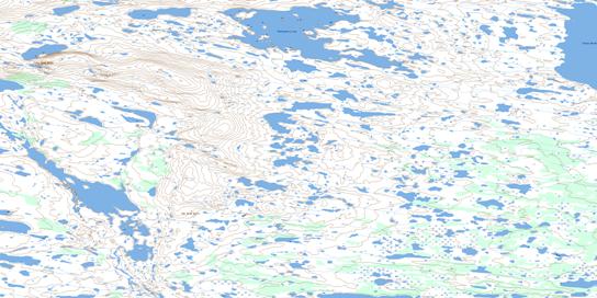 Montgomery Lake Topo Map 065H05 at 1:50,000 scale - National Topographic System of Canada (NTS) - Toporama map