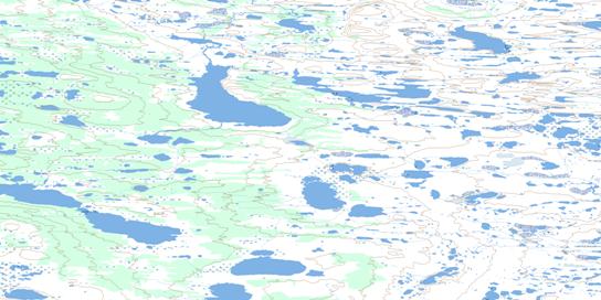 No Title Topo Map 065H08 at 1:50,000 scale - National Topographic System of Canada (NTS) - Toporama map