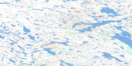 Padlei River Topo Map 065H15 at 1:50,000 scale - National Topographic System of Canada (NTS) - Toporama map