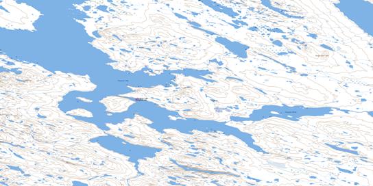 Uligattalik Hill Topo Map 065I15 at 1:50,000 scale - National Topographic System of Canada (NTS) - Toporama map