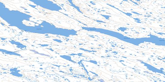 Utsuviattalik Hill Topo Map 065I16 at 1:50,000 scale - National Topographic System of Canada (NTS) - Toporama map