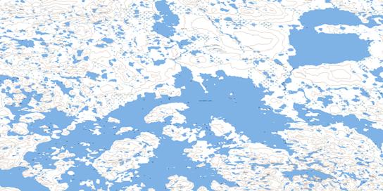 Carruthers Lake Topo Map 065K09 at 1:50,000 scale - National Topographic System of Canada (NTS) - Toporama map