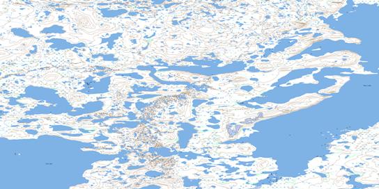 Mary Lake Topo Map 065L05 at 1:50,000 scale - National Topographic System of Canada (NTS) - Toporama map