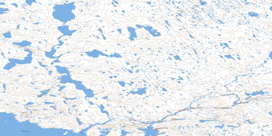 Slow River Topo Map 065N02 at 1:50,000 scale - National Topographic System of Canada (NTS) - Toporama map
