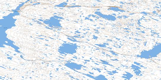 Canoe Point Topo Map 065N09 at 1:50,000 scale - National Topographic System of Canada (NTS) - Toporama map