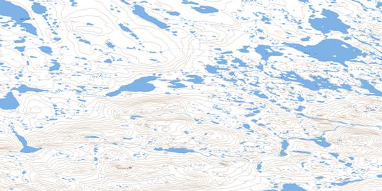 Tiriksiujarvik Hill Topo Map 066A03 at 1:50,000 scale - National Topographic System of Canada (NTS) - Toporama map