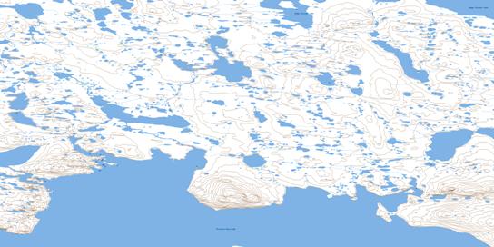 No Title Topo Map 066A04 at 1:50,000 scale - National Topographic System of Canada (NTS) - Toporama map