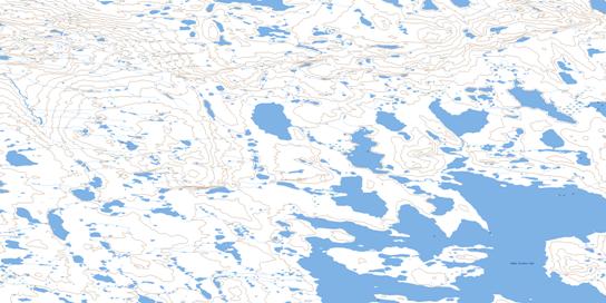 Judge Sissons Lake Topo Map 066A05 at 1:50,000 scale - National Topographic System of Canada (NTS) - Toporama map
