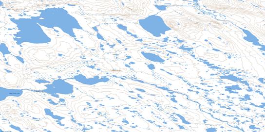 Sigalausivik Hill Topo Map 066A06 at 1:50,000 scale - National Topographic System of Canada (NTS) - Toporama map