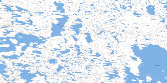 No Title Topographic map 066B02 at 1:50,000 Scale