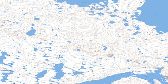 No Title Topo Map 066B06 at 1:50,000 scale - National Topographic System of Canada (NTS) - Toporama map