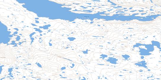 No Title Topo Map 066B08 at 1:50,000 scale - National Topographic System of Canada (NTS) - Toporama map
