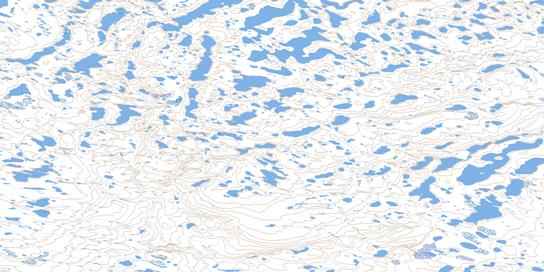 No Title Topo Map 066B13 at 1:50,000 scale - National Topographic System of Canada (NTS) - Toporama map