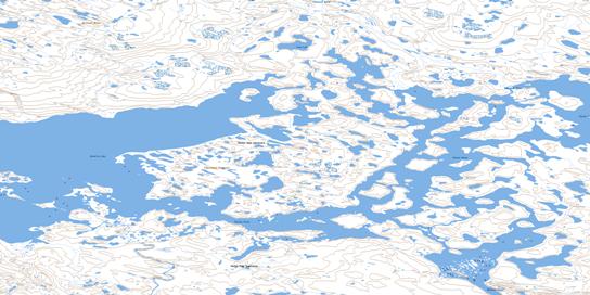 Isarurjuaq Peninsula Topo Map 066C09 at 1:50,000 scale - National Topographic System of Canada (NTS) - Toporama map