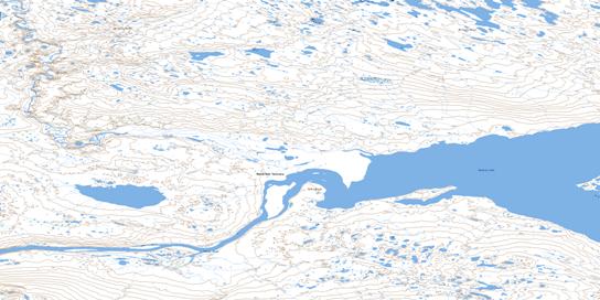 Hoare Point Topo Map 066C10 at 1:50,000 scale - National Topographic System of Canada (NTS) - Toporama map
