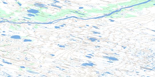 No Title Topo Map 066D01 at 1:50,000 scale - National Topographic System of Canada (NTS) - Toporama map