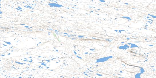 No Title Topo Map 066D10 at 1:50,000 scale - National Topographic System of Canada (NTS) - Toporama map