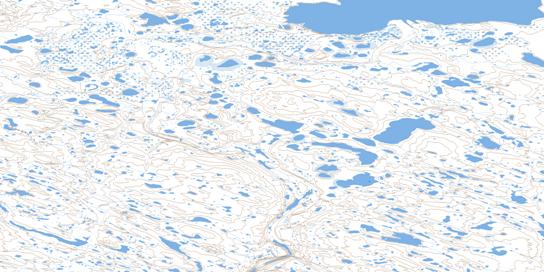 No Title Topo Map 066D14 at 1:50,000 scale - National Topographic System of Canada (NTS) - Toporama map