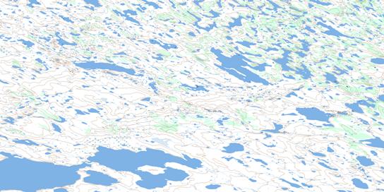 No Title Topo Map 066E02 at 1:50,000 scale - National Topographic System of Canada (NTS) - Toporama map
