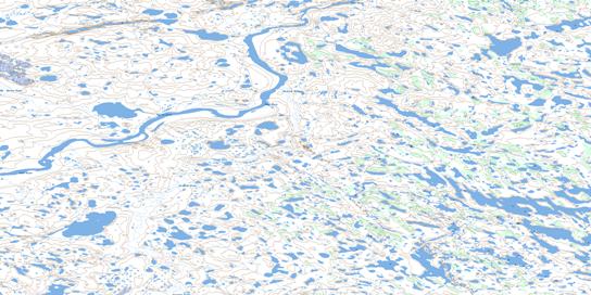 No Title Topo Map 066E06 at 1:50,000 scale - National Topographic System of Canada (NTS) - Toporama map