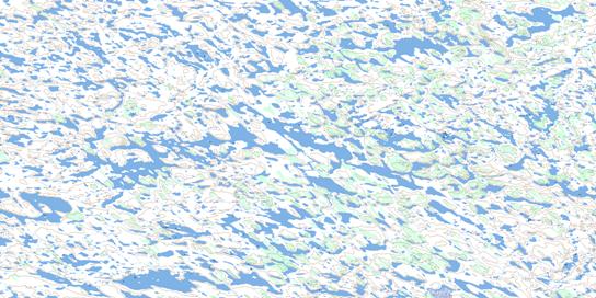 No Title Topo Map 066E07 at 1:50,000 scale - National Topographic System of Canada (NTS) - Toporama map