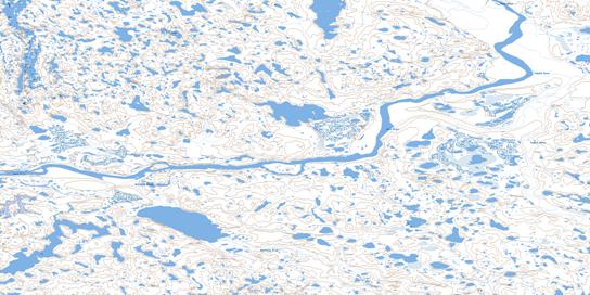 No Title Topo Map 066E09 at 1:50,000 scale - National Topographic System of Canada (NTS) - Toporama map