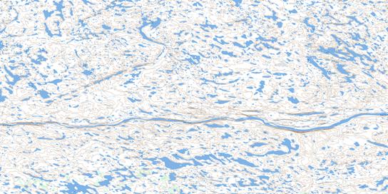 No Title Topo Map 066E10 at 1:50,000 scale - National Topographic System of Canada (NTS) - Toporama map