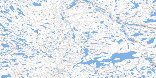 No Title Topo Map 066F02 at 1:50,000 scale - National Topographic System of Canada (NTS) - Toporama map