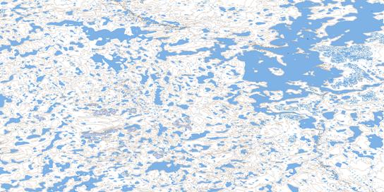 No Title Topo Map 066F08 at 1:50,000 scale - National Topographic System of Canada (NTS) - Toporama map