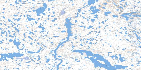No Title Topo Map 066F10 at 1:50,000 scale - National Topographic System of Canada (NTS) - Toporama map