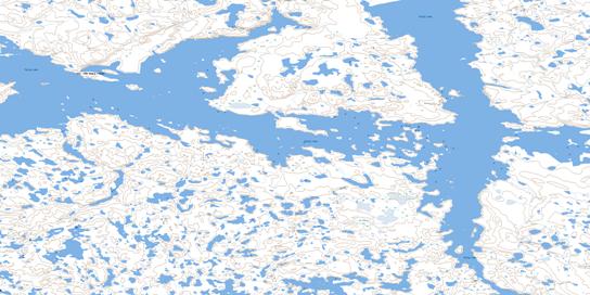 Pelly Lake Topo Map 066F14 at 1:50,000 scale - National Topographic System of Canada (NTS) - Toporama map