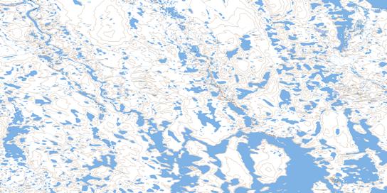 No Title Topo Map 066G08 at 1:50,000 scale - National Topographic System of Canada (NTS) - Toporama map