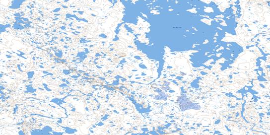 No Title Topo Map 066G10 at 1:50,000 scale - National Topographic System of Canada (NTS) - Toporama map