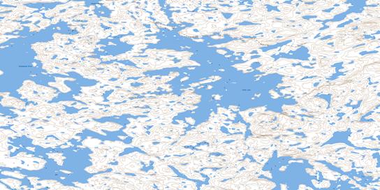 No Title Topo Map 066H01 at 1:50,000 scale - National Topographic System of Canada (NTS) - Toporama map