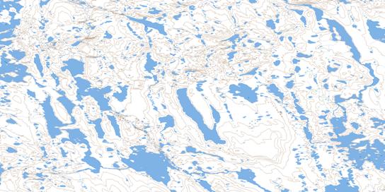 No Title Topo Map 066H04 at 1:50,000 scale - National Topographic System of Canada (NTS) - Toporama map