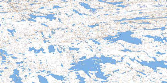 No Title Topo Map 066H06 at 1:50,000 scale - National Topographic System of Canada (NTS) - Toporama map