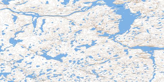 No Title Topo Map 066H14 at 1:50,000 scale - National Topographic System of Canada (NTS) - Toporama map