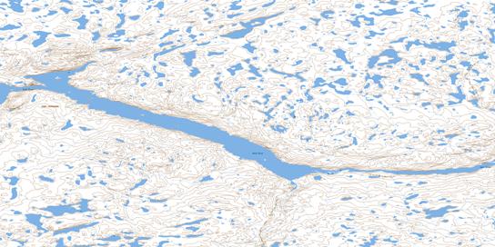 Mount Meadowbank Topo Map 066I02 at 1:50,000 scale - National Topographic System of Canada (NTS) - Toporama map