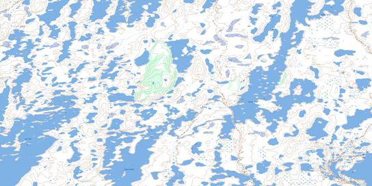 No Title Topographic map 066J08 at 1:50,000 Scale