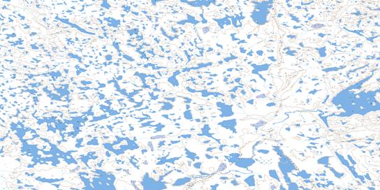 No Title Topo Map 066J13 at 1:50,000 scale - National Topographic System of Canada (NTS) - Toporama map