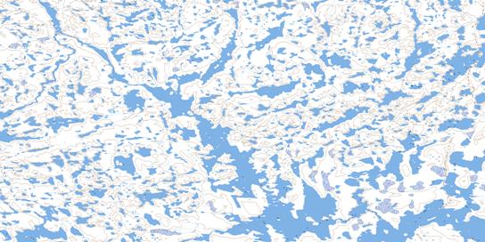 No Title Topo Map 066J14 at 1:50,000 scale - National Topographic System of Canada (NTS) - Toporama map