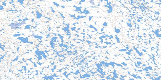No Title Topographic map 066K11 at 1:50,000 Scale