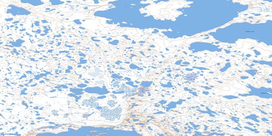 No Title Topo Map 066L11 at 1:50,000 scale - National Topographic System of Canada (NTS) - Toporama map