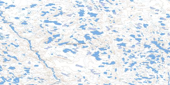 Marsh Rapids Topo Map 066N05 at 1:50,000 scale - National Topographic System of Canada (NTS) - Toporama map