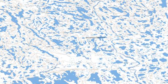 No Title Topo Map 066N07 at 1:50,000 scale - National Topographic System of Canada (NTS) - Toporama map