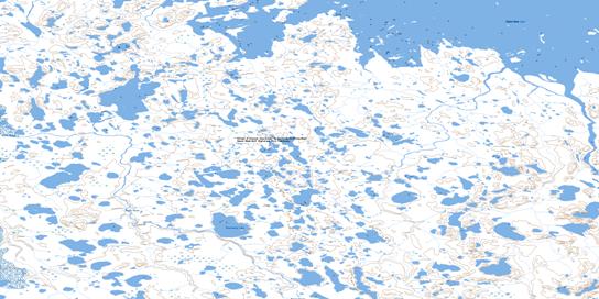 Discovery Lake Topo Map 066N12 at 1:50,000 scale - National Topographic System of Canada (NTS) - Toporama map