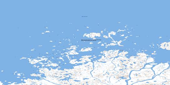 Johnson Point Topo Map 066N15 at 1:50,000 scale - National Topographic System of Canada (NTS) - Toporama map