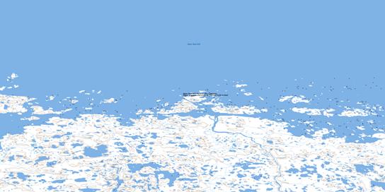 No Title Topo Map 066N16 at 1:50,000 scale - National Topographic System of Canada (NTS) - Toporama map