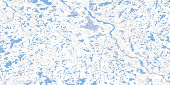 No Title Topo Map 066O04 at 1:50,000 scale - National Topographic System of Canada (NTS) - Toporama map