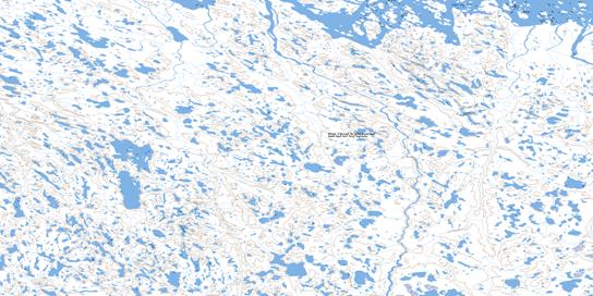 No Title Topo Map 066O11 at 1:50,000 scale - National Topographic System of Canada (NTS) - Toporama map